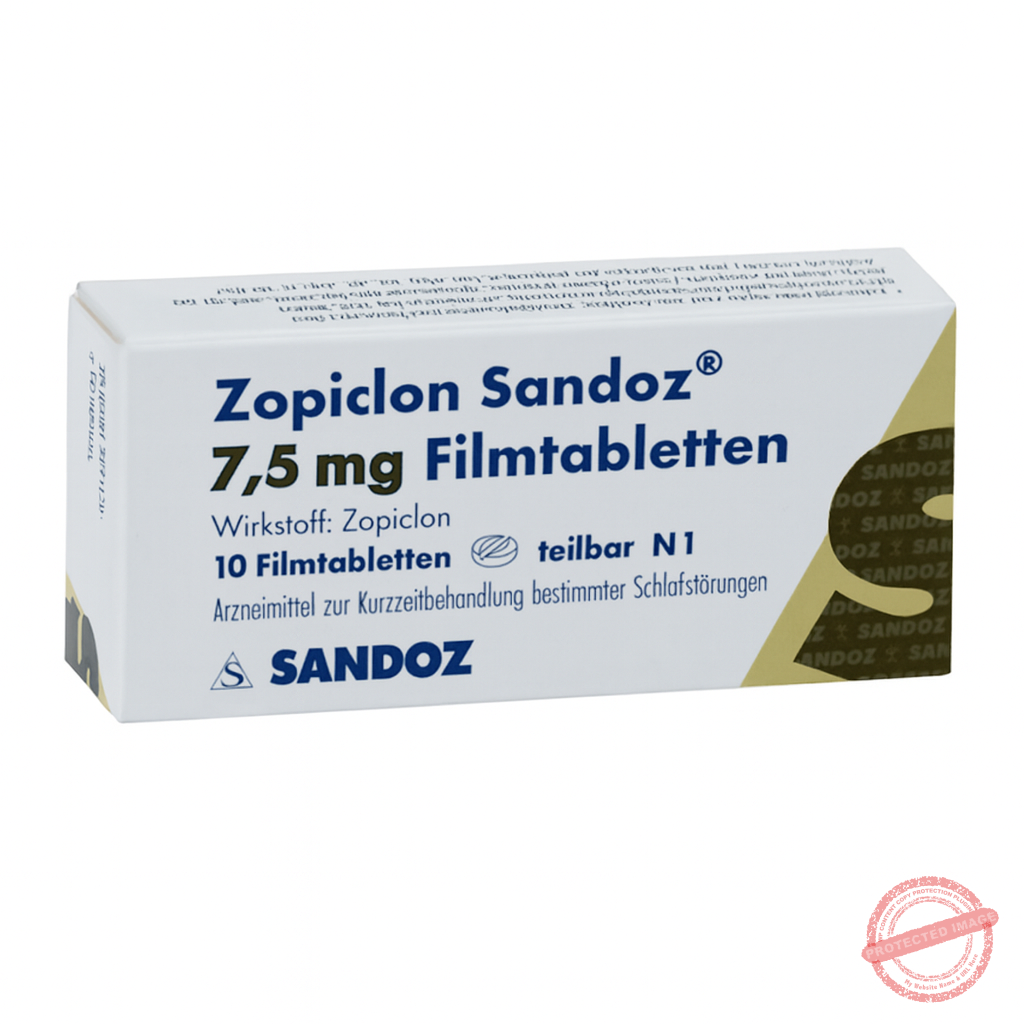 Bestel Zopiclon Sandoz 7,5 mg eenvoudig online. Discreet verpakt en snel geleverd in Nederland.