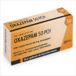 Doosje Oxazepam 50 mg PCH, 30 tabletten – kalmeringsmiddel bij angst, spanning en slapeloosheid