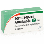 Doosje Temazepam 10 mg capsules – slaapmiddel tegen slapeloosheid