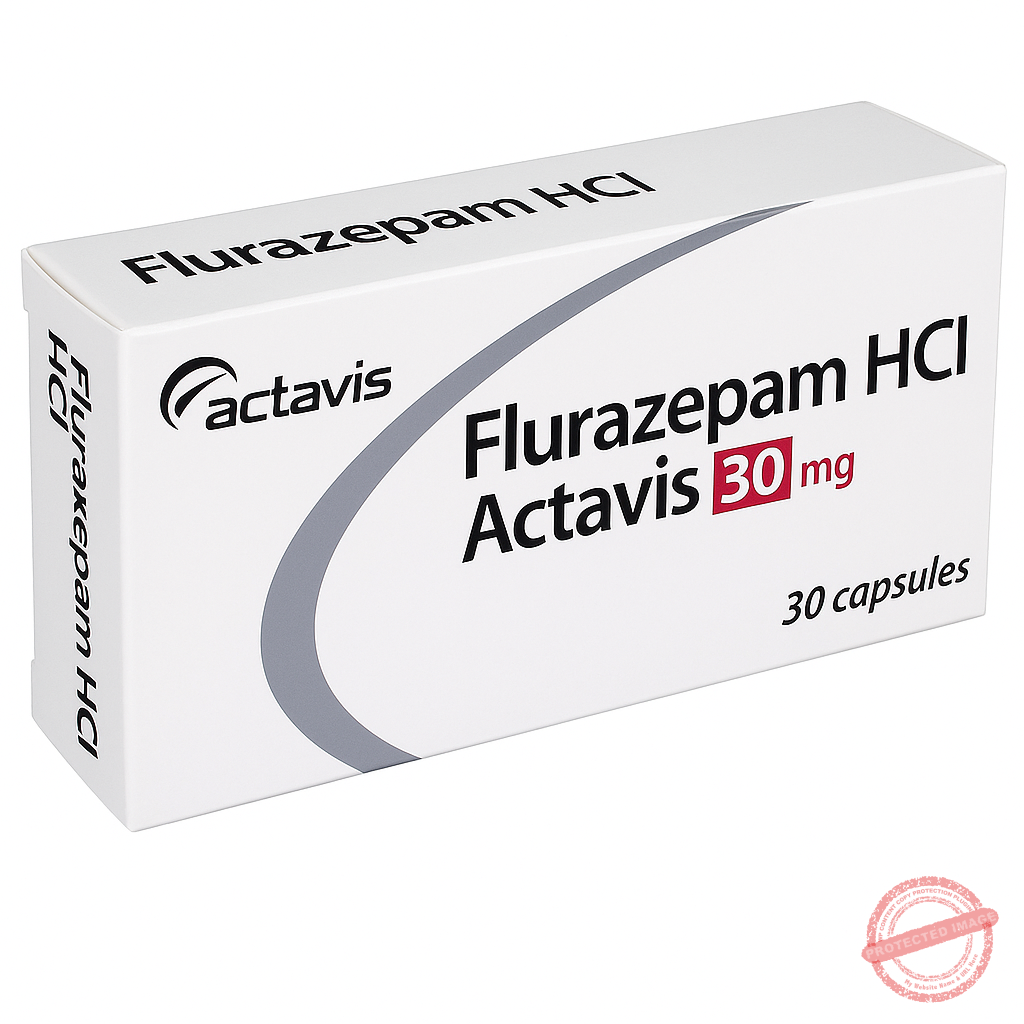 Doosje Flurazepam 30 mg capsules – sterk slaapmiddel tegen slapeloosheid