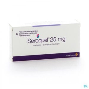 Seroquel 25mg tabletten online kopen. Snel en discreet verzonden in NL & BE. Veilig betalen, zonder recept bestellen, betrouwbaar en eenvoudig.